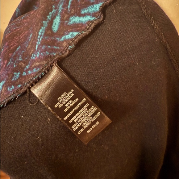 Express Black and Blue Chevron Tank Top - Picture 7 of 7